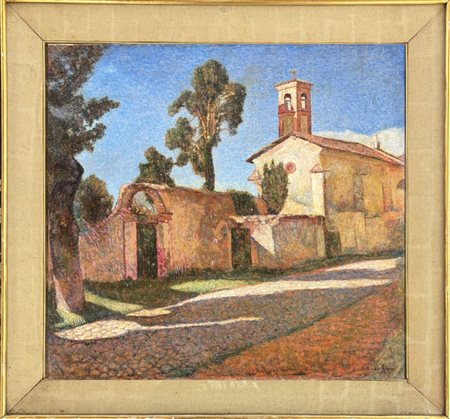 Angelo Barabino Tortona 1883 - Milano 1950 La chiesa a Giaveno
