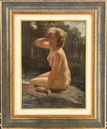 Oreste Garaccioni Torino 1881 - ? Nudo femminile