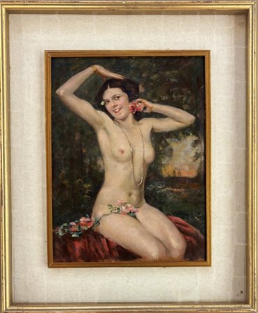 Giovanni Rava Alba (CN) 1874 - Aglie (TO) 1944 Nudo femminile
