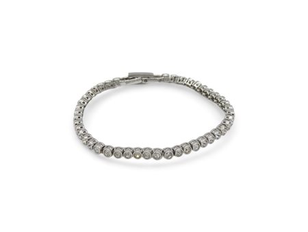 Bracciale modello tennis, Swarovsky Lunghezza cm 16