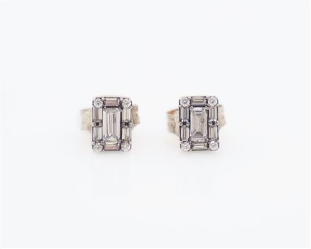 Orecchini in argento 925 Pandora Simulanti incolore gr 1,31