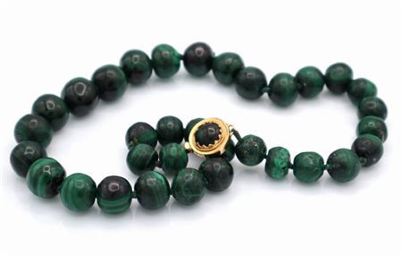 Collana Malachite degradè