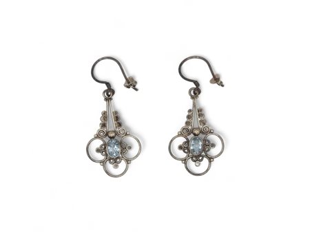 Orecchini in argento 4 gr