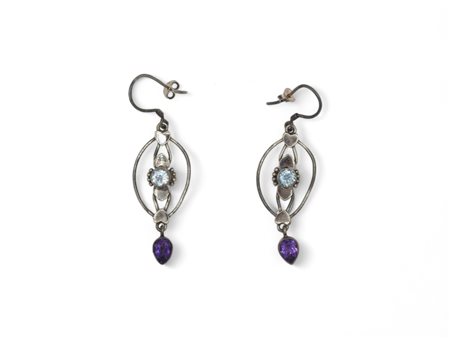 Orecchini argento 925 e simulanti 4.7 gr