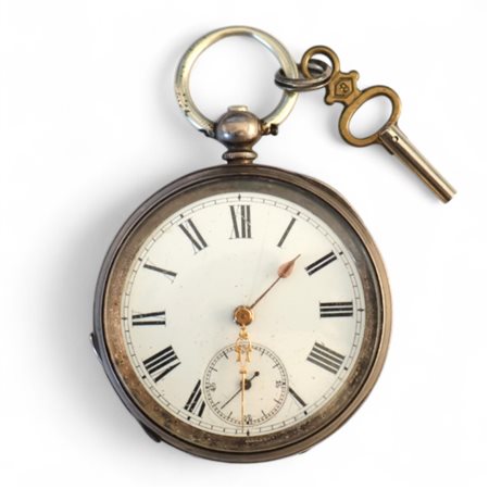 Orologio da tasca in argento