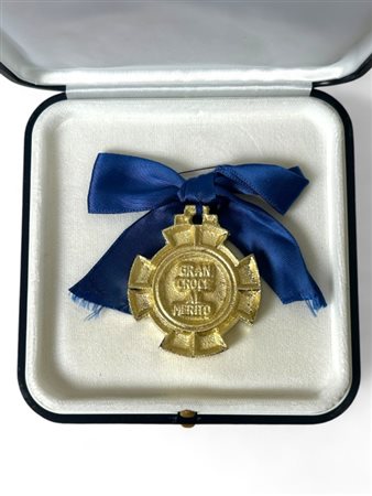 Medaglia Gran Croce al Merito Cm 5.5x5