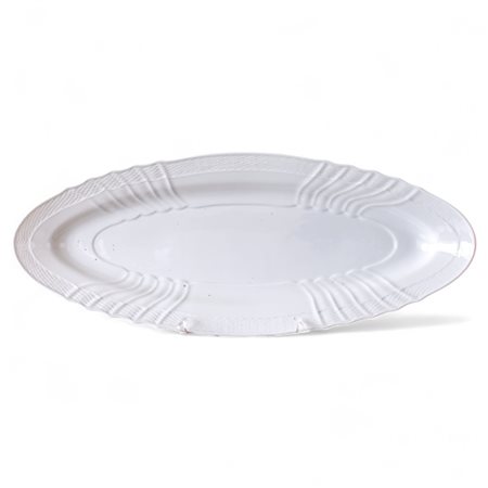 Vassoio da pesce in porcellana bianca, Richard Ginori modello 'Vecchio...
