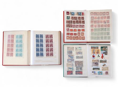 Tre classificatori con francobolli