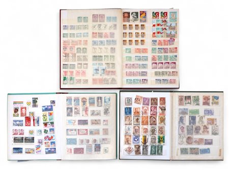 Tre classificatori con francobolli