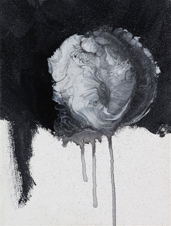 Coda Zabetta Roberto Boom olio su tela, cm. 24x18 firmato e intitolato al...