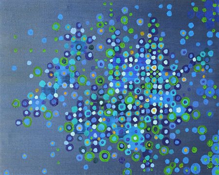 Kaufmann Massimo Senza titolo olio su tela, cm. 40x50 firmato al retro senza...