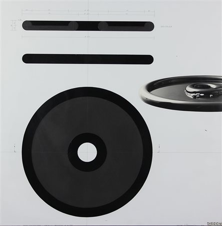 Morandini Marcello Piatto Contenitore, Scala 1:1, Progetto n. 4-1982, 1982...