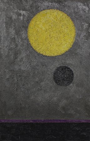 Leppien Jean Senza titolo, 1966 olio su tela, cm. 92x60 firmato in basso a...