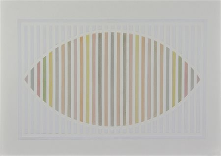 Marchegiani Elio Grammature di Colore, 1987 intonaco su cartoncino, cm. 50x70...