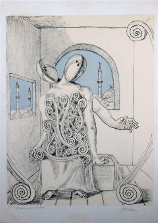 DE CHIRICO GIORGIO (Volos 1888 - Roma 1978) "I miei amici orientali"...