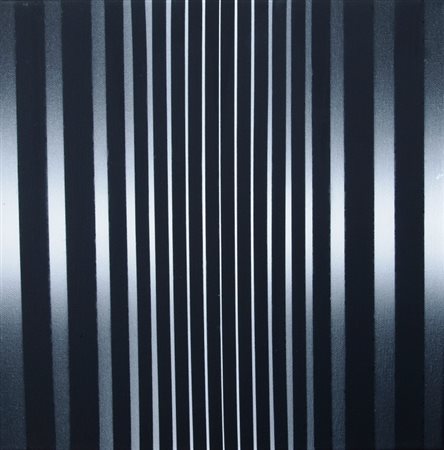 FINZI ENNIO (Venezia 1931) "Luce-vibrazioni" 1971 Olio su tela cm. H: 30.00...