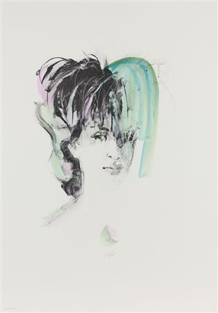 AA.VV. cartella contenente 4 litografie di Nino Caffè, Teorema Fornasari,...