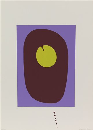 Mesciulam Plinio Senza titolo serigrafia su carta, cm. 70x50, es. 98/100...