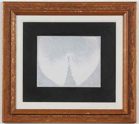 MACK HEINZ (n. 1939) Senza titolo. Serigrafia. Cm 26,50 x 22,00. P.a....