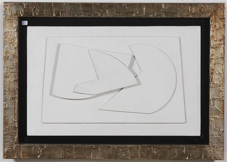 RICHTER HANS (1888 - 1976) Senza titolo. 1970. Tecnica mista su tavola. Cm...