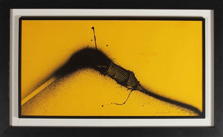 SCANAVINO EMILIO (1922 - 1986) Composizione. 1971. Acrilico su cartone. Cm...