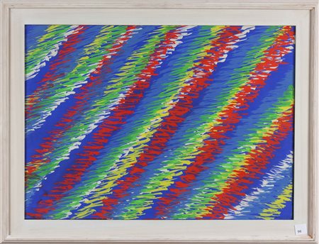 DORAZIO PIERO (1927 - 2005) Senza titolo. 1989. Tecnica mista su carta...