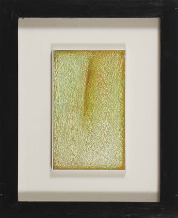 DE LUIGI MARIO (1901 - 1978) Grattage. Olio su tavola. Cm 17,50 x 29,00. Al...