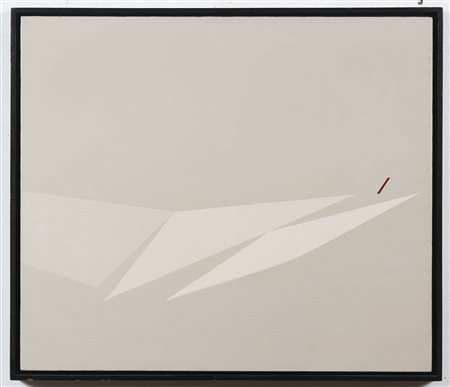 BONFANTI ARTURO (1905 - 1978) Peinture A. 328. 1968. Olio su tela . Cm 70,00...