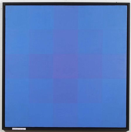 TORNQUIST JORRIT (n. 1938) Blu. 1970. Acrilico su tela. Cm 80,00 x 80,00. Al...