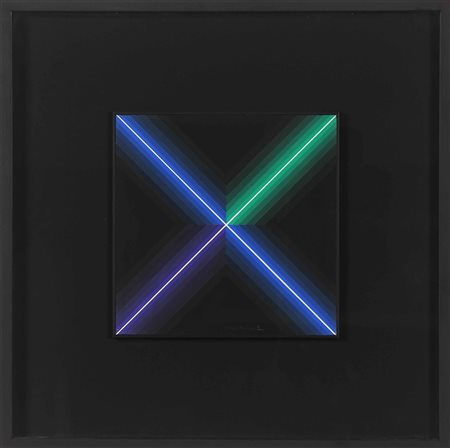 ROSSI HORACIO GARCIA (n. 1929) Senza titolo. 1980. Acrilico su cartone. Cm...