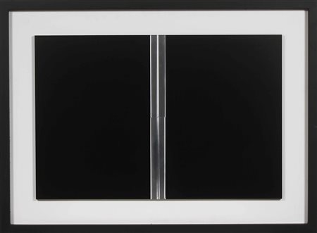 ALVIANI GETULIO (n. 1939) Senza titolo. Superficie a testura vibratile su...