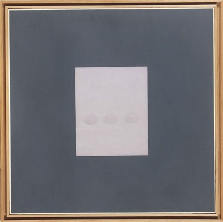 SIMETI TURI (n. 1929) Tre ovali. Calcografia e collage. Cm 70,00 x 70,00....