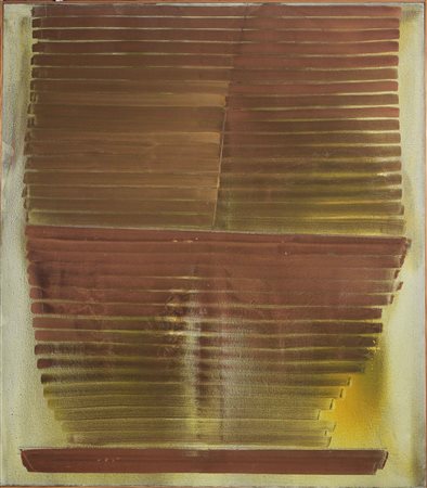 BENDINI VASCO (1922 - 2015) Senza titolo. 1976. Olio su tela . Cm 140,00 x...