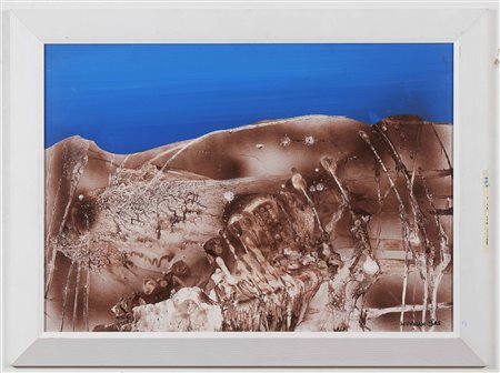 BAS HERNAN (n. 1978) Senza titolo. 2006. Tecnica mista su tela. Cm 70,00 x...