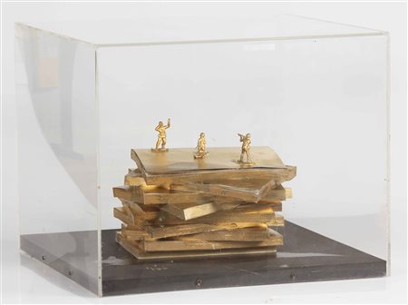 BORY JEAN FRANCOIS (n. 1938) Eruttarettil. 1969. Scultura. Cm 44,00 x 36,00 x...