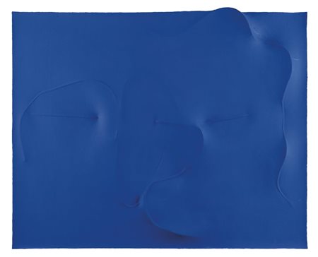 AGOSTINO BONALUMI (1935-2013) Blu 1994carta estroflessa cm 80x100sul retro:...