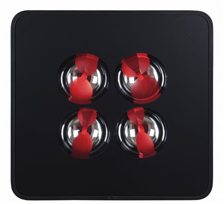 FRANCO COSTALONGA (1933-) Oggetto cromocinetico (OCQM)1970assemblaggio...