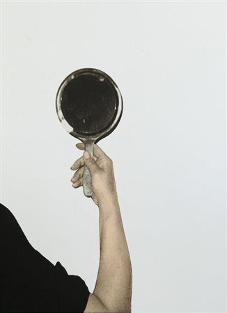 MICHELANGELO PISTOLETTO (1933-) Mirror 1992serigrafia su superficie...