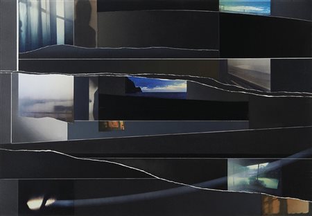 ANGELO CAGNONE (1941-) Racconti brevi 2006olio e tecnica mista su tela cm...