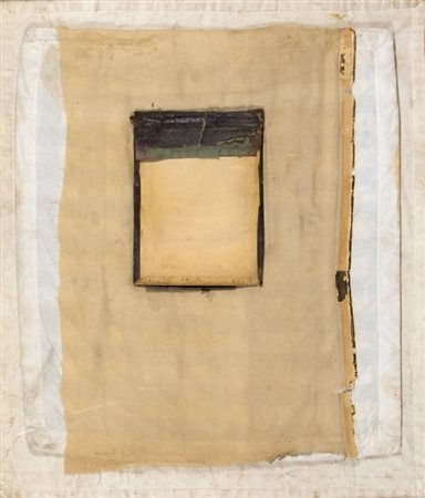 MIRCO MARCHELLI (1963-) Titoli numero 6 1997tecnica mista su tavola cm...