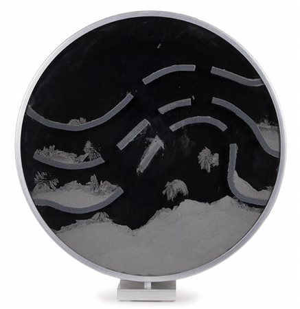 DAVIDE BORIANI (1936-) Superficie magnetica 1959-1964limatura di ferro,...