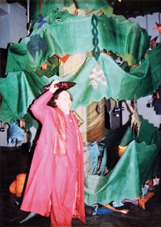 LUIGI ONTANI (1943-) Cabiria come foglie vola voglia in aria e-print cm...