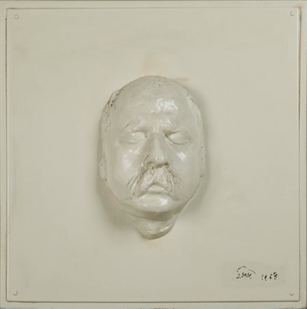 CESAR (1921-1998) Autoritratto 1968PVC thermoformé cm 50x50firmato e datato...