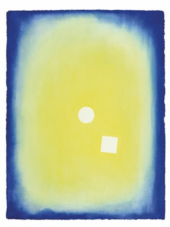 REMO SALVADORI (1947-) Più luce 1985-1988tecnica mista su carta cm...