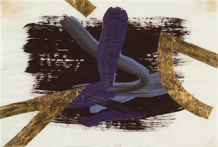 LUCIANO BARTOLINI (1948-1994) Senza titolotecnica mista su carta cm...