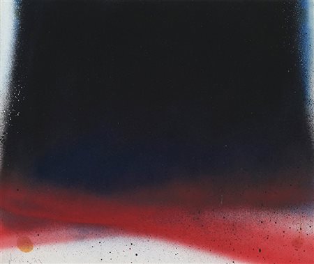 CLAUDIO OLIVIERI (1934-) Senza titolo 1972tecnica mista su carta cm...