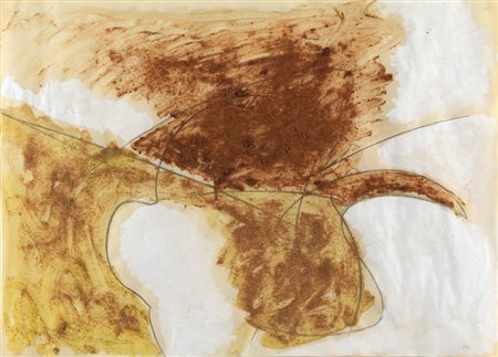 RENATA BOERO (1936-) Senza titolo 1982tecnica mista su carta cm...