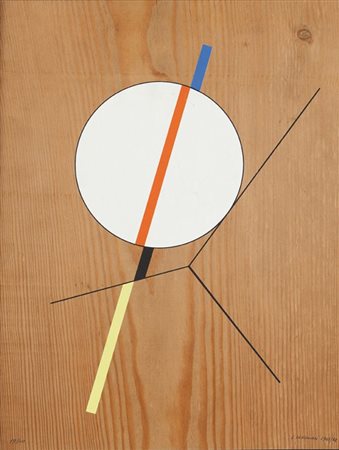 LUIGI VERONESI (1908-1998) Composizione G2 1943-1982serigrafia a cinque...