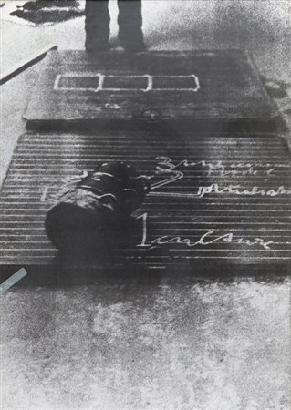 JOSEPH BEUYS (1921-1986) In Head and in Pot 1978serigrafia su carta...