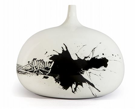 EMILIO SCANAVINO (1922-1986) Lotto di cinque oggetti Ciotolaceramica diam cm...